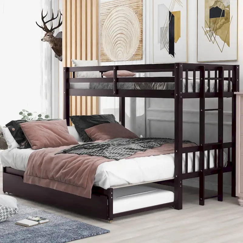 Litera versátil con cama nido extraíble